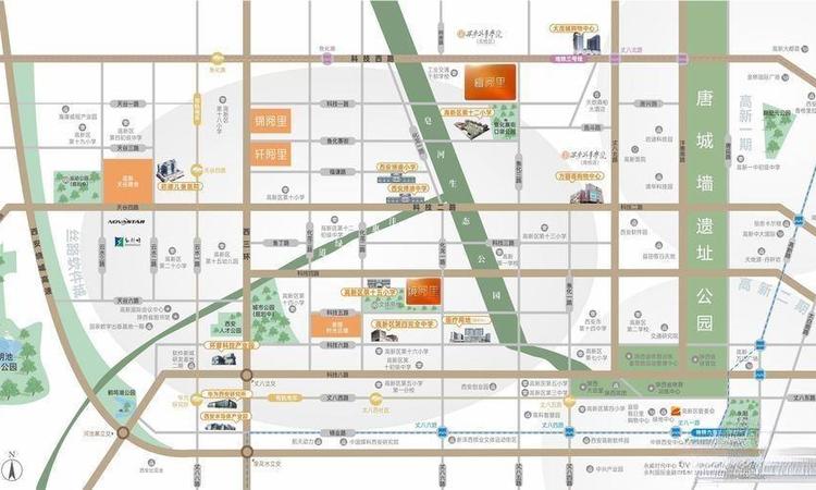 高科·枫林九里境阅里交通图