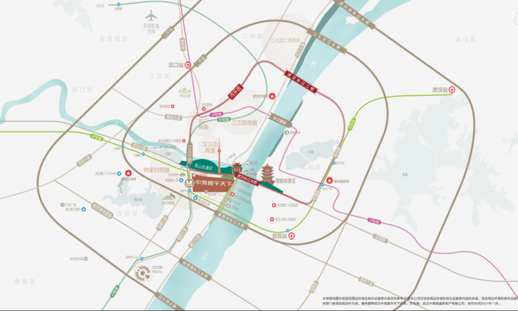 中海·寰宇天下交通图