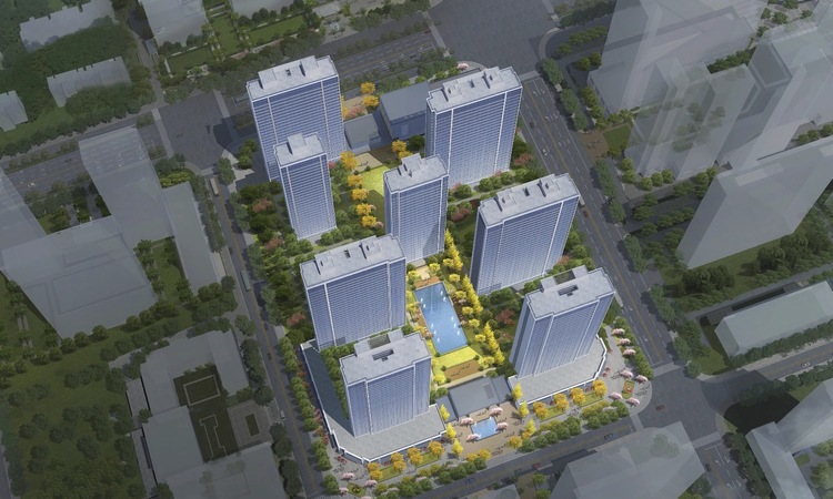 绿城新兴潮起长安效果图