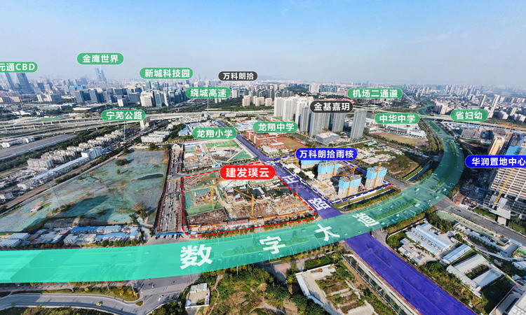 建发璞云周边配套图