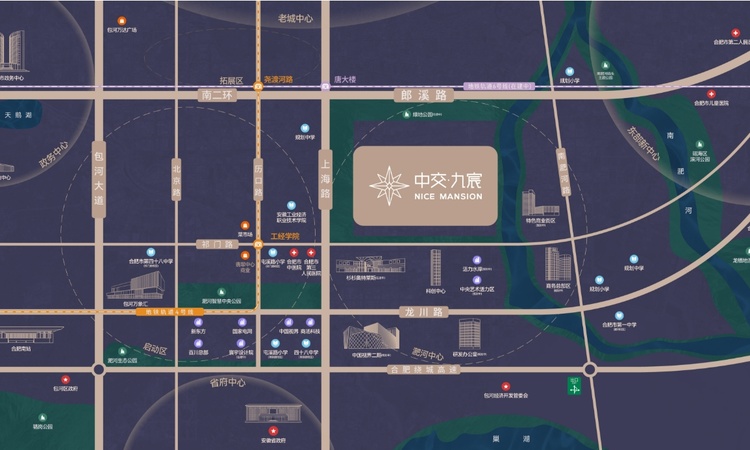 中交九宸交通图