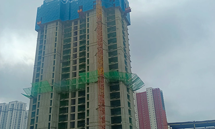 水源鑫城施工进度图