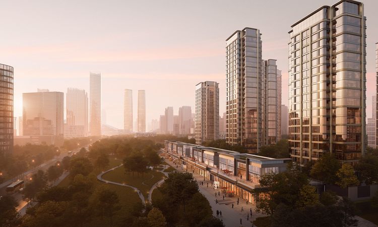 金茂璞逸锦江效果图