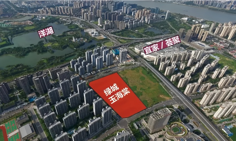 绿城玉海棠交通图