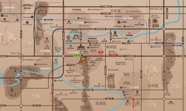 景丽玉府交通图