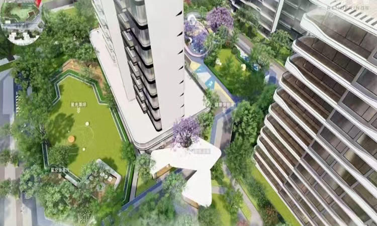 西港澜庭实景图