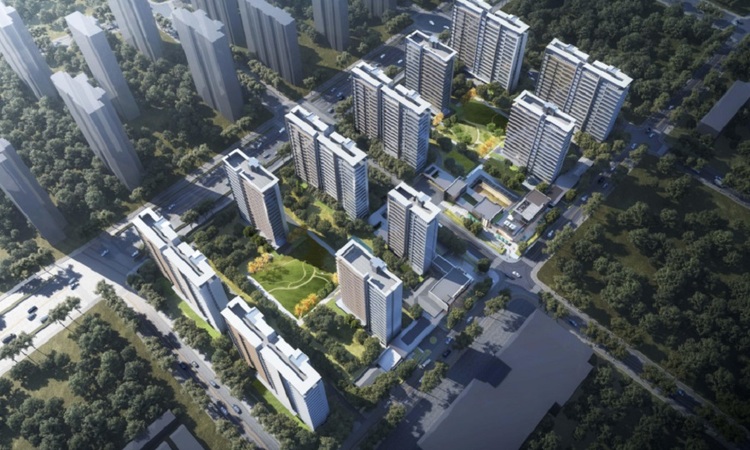仁恒滨江园效果图