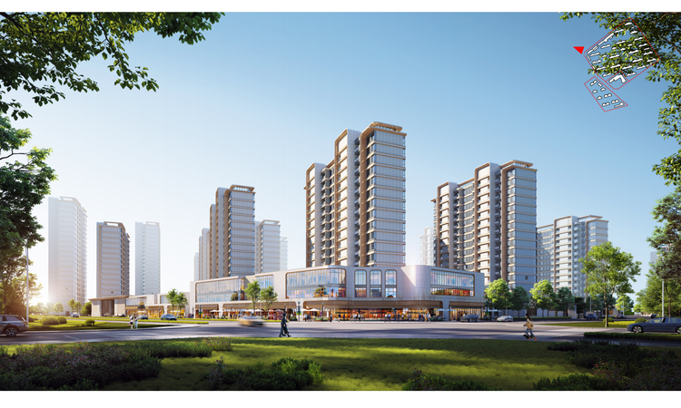 合肥城投揽萃楼层平面图