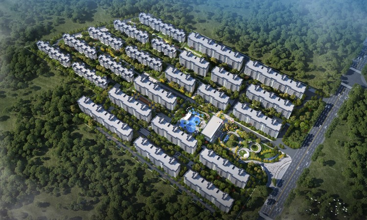 樾泉湾澜山云筑效果图