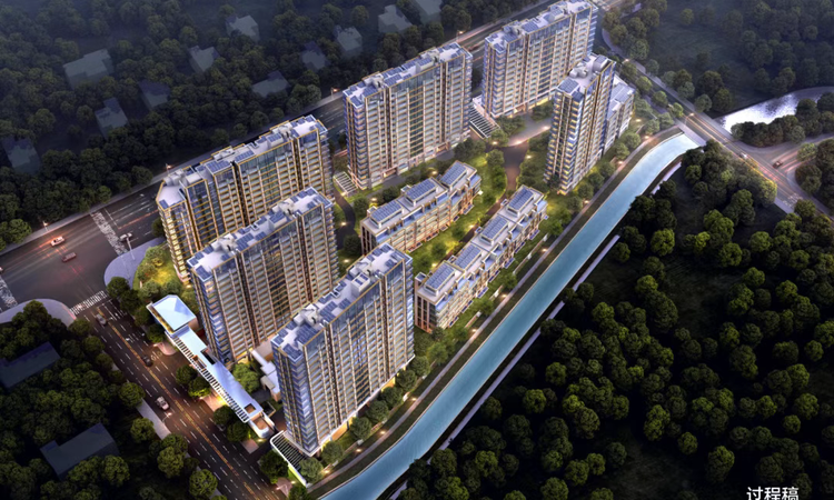 壹江臻邸效果图