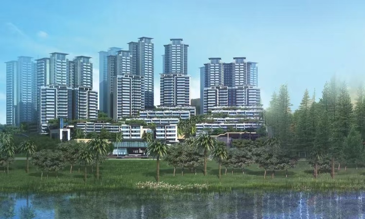 招商樾江府效果图