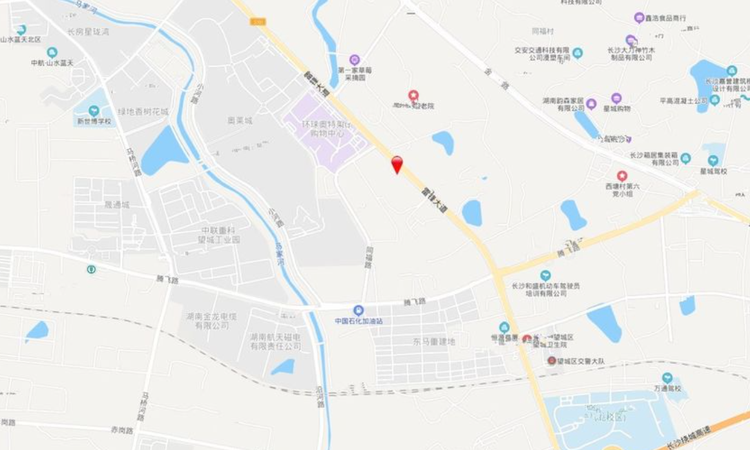 长房越秀·星悦荟交通图