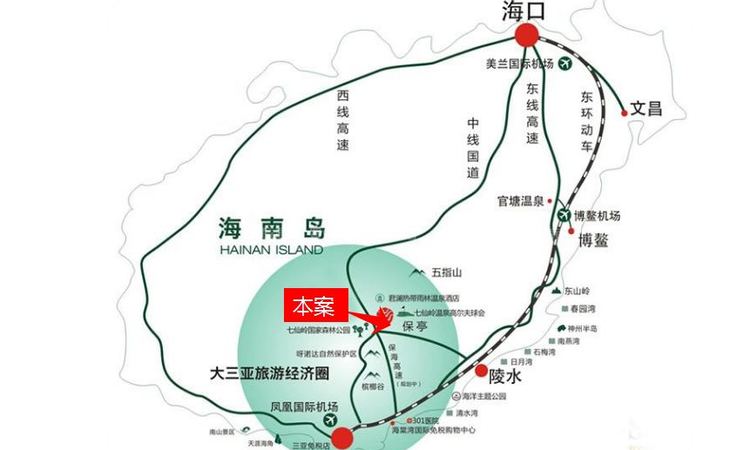 衍宏御景豪苑交通图