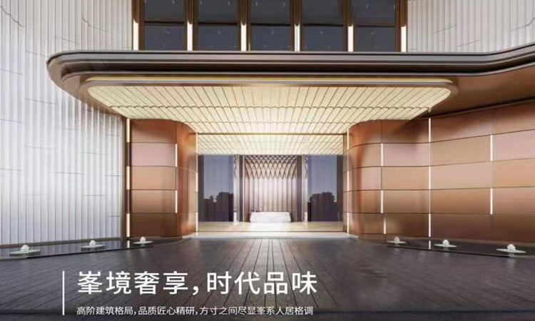 金地清峯上实景图