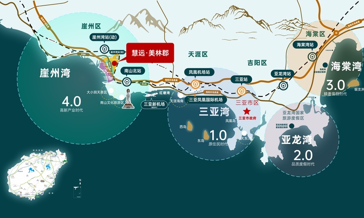 慧远美林郡（安居房）交通图