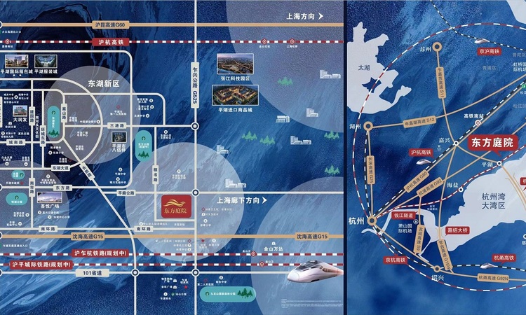 邻湖嘉园交通图