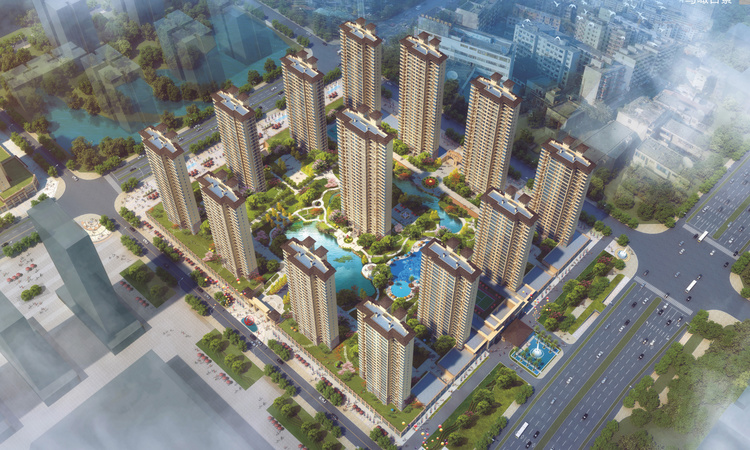 株洲汇金新城效果图