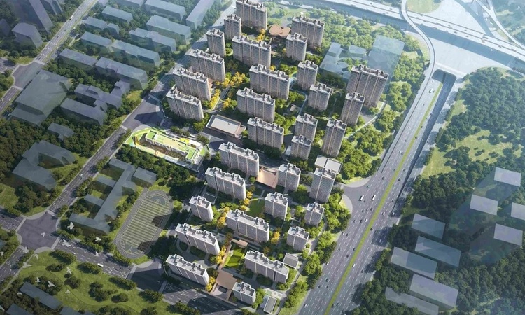 合肥城建星启锦宸楼层平面图