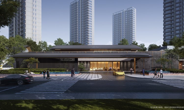 轨道万科·璞悦湾效果图