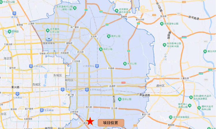 中海·朝阳ONE交通图