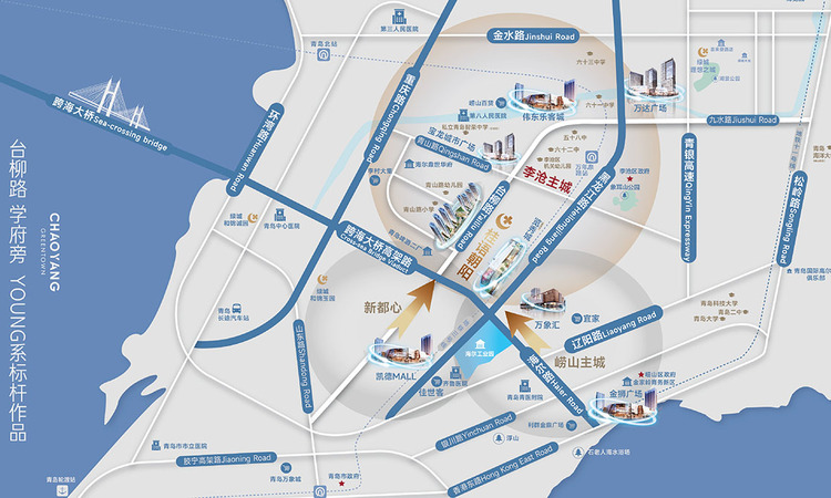 绿城·桂语朝阳交通图