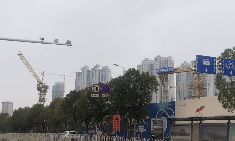 中冶公园1957施工进度图