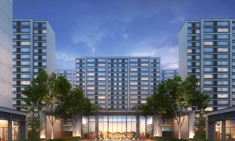 财金绿城春江明月效果图