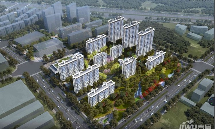 兴港和昌湖畔天樾楼层平面图