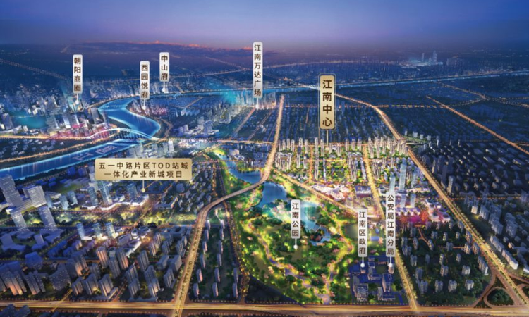 华润置地江南中心效果图