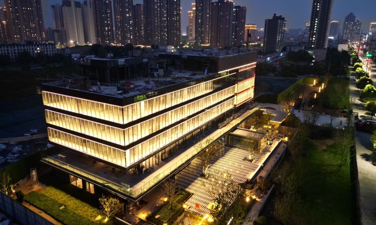 绿城新兴潮起长安实景图