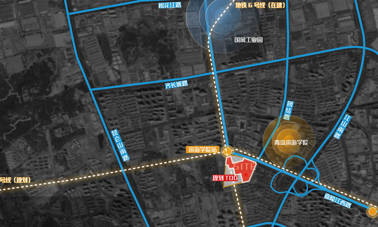 保利青铁·和著理想地交通图