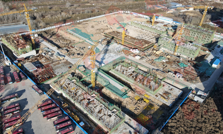 荣盛·锦绣书苑施工进度图