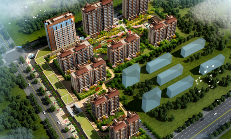 新城学府效果图