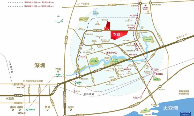 融创臻园交通图