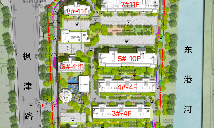咏月台楼层平面图