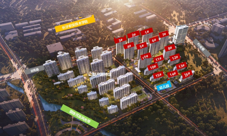 中冶公园1957楼层平面图