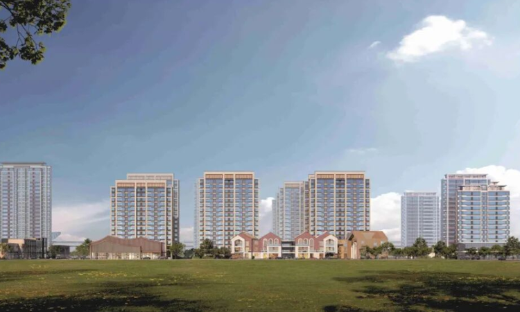 禹洲九颂·嘉誉东方楼层平面图