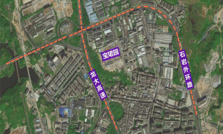 宝珺园交通图