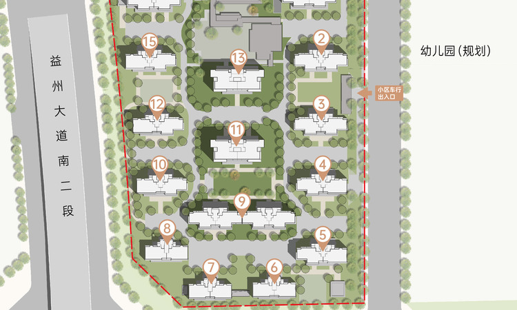 保利天府瑧悦楼层平面图