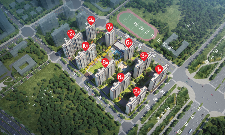 云裕山河颂效果图