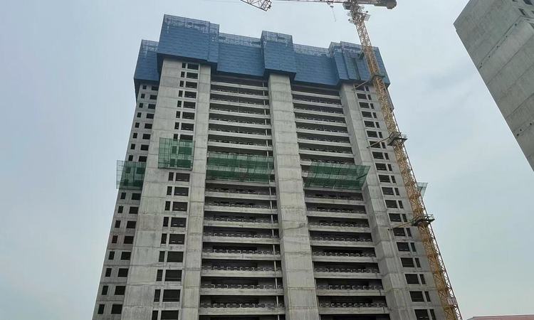 高新·学府壹号施工进度图