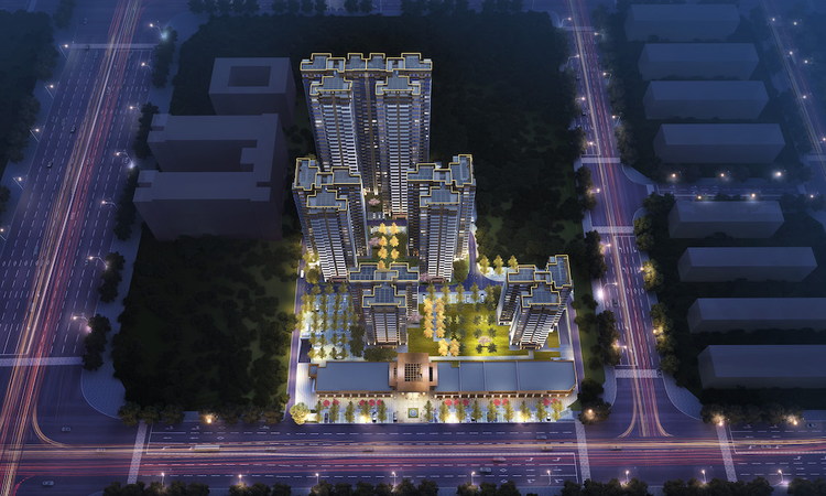 金地宝塔风华府效果图