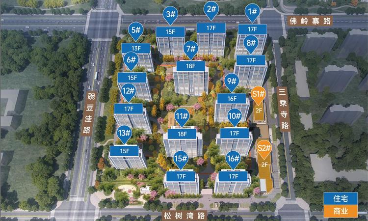 新华星耀学府楼层平面图