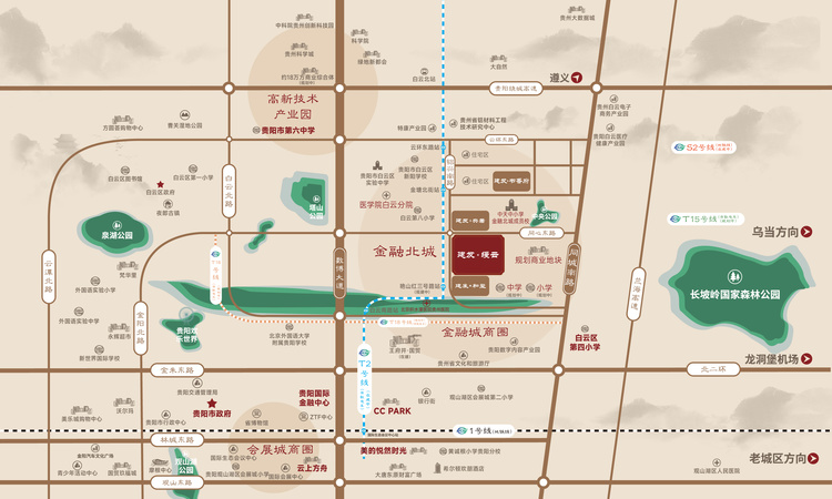 建发·缦云交通图