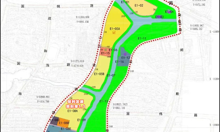 保利珺园交通图