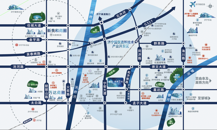 未来之光交通图