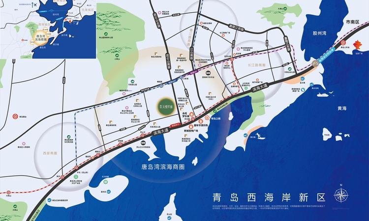 润诚·天悦华府交通图