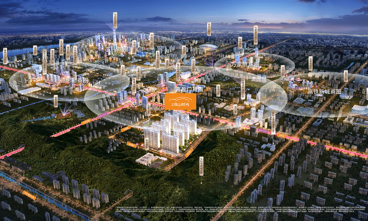 长房·浅山时光周边配套图