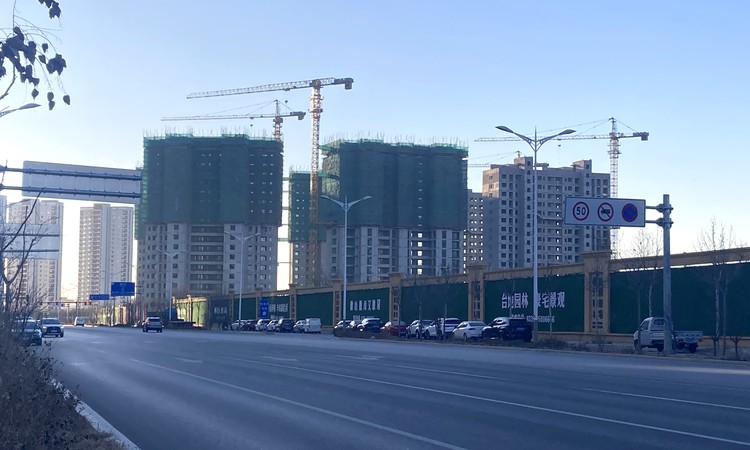 承荣半岛实景图