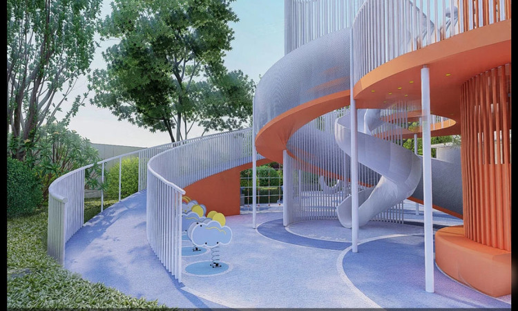 联发悦春山实景图